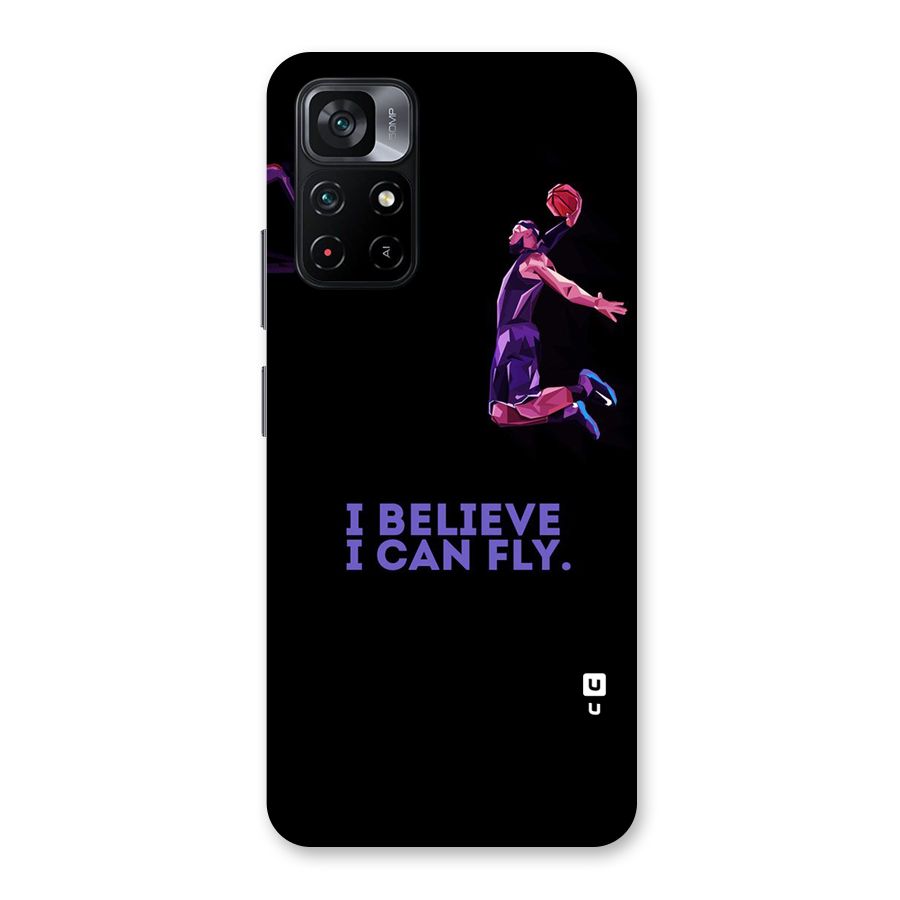 Believe And Fly Back Case for Poco M4 Pro 5G