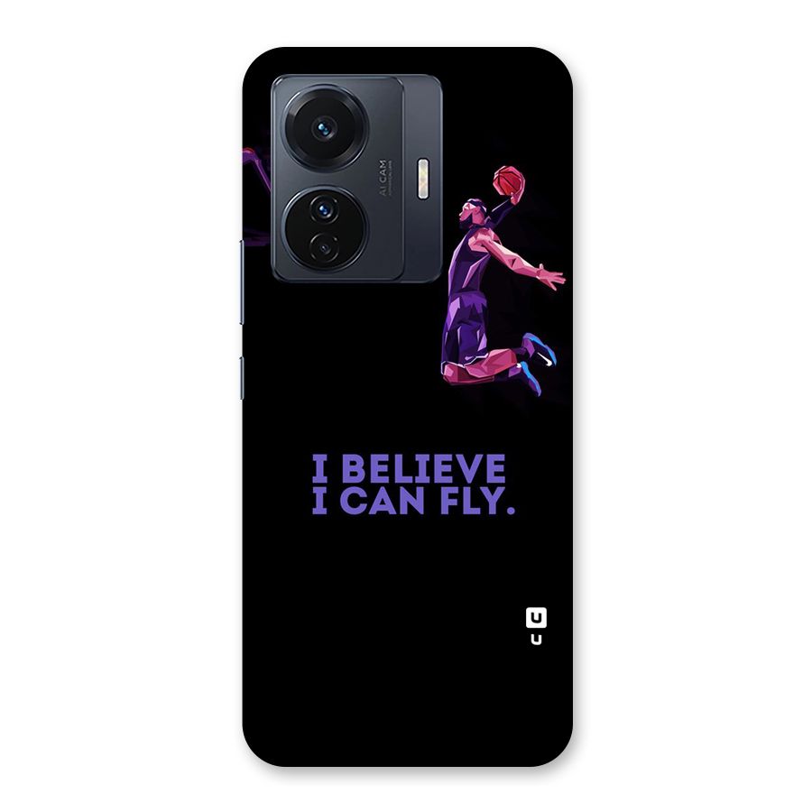 Believe And Fly Back Case for Vivo iQOO Z6 Pro