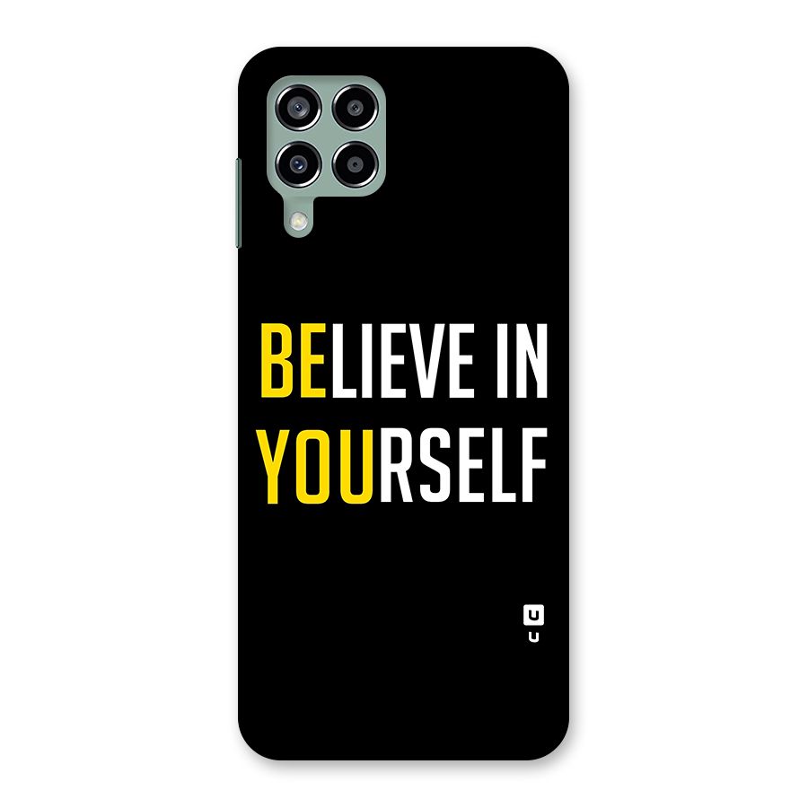Believe In Yourself Black Back Case for Galaxy M33