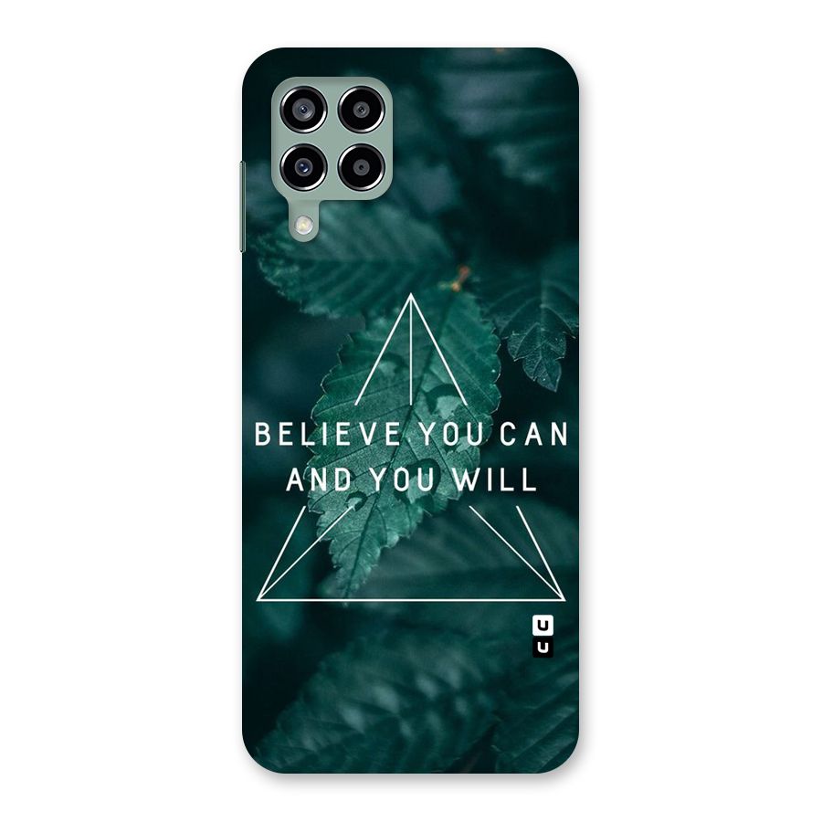 Believe You Can Motivation Back Case for Galaxy M33