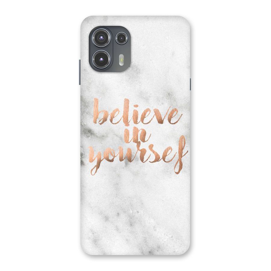 Believe in Yourself Back Case for Motorola Edge 20 Fusion