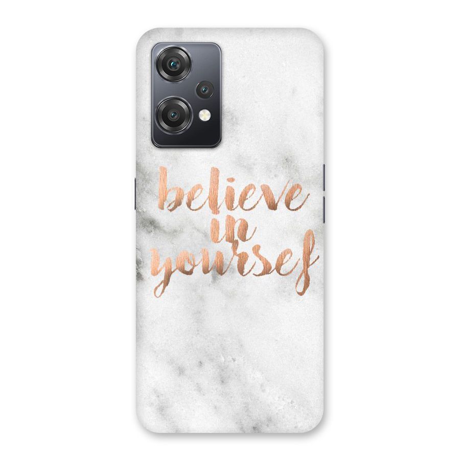 Believe in Yourself Back Case for OnePlus Nord CE 2 Lite 5G