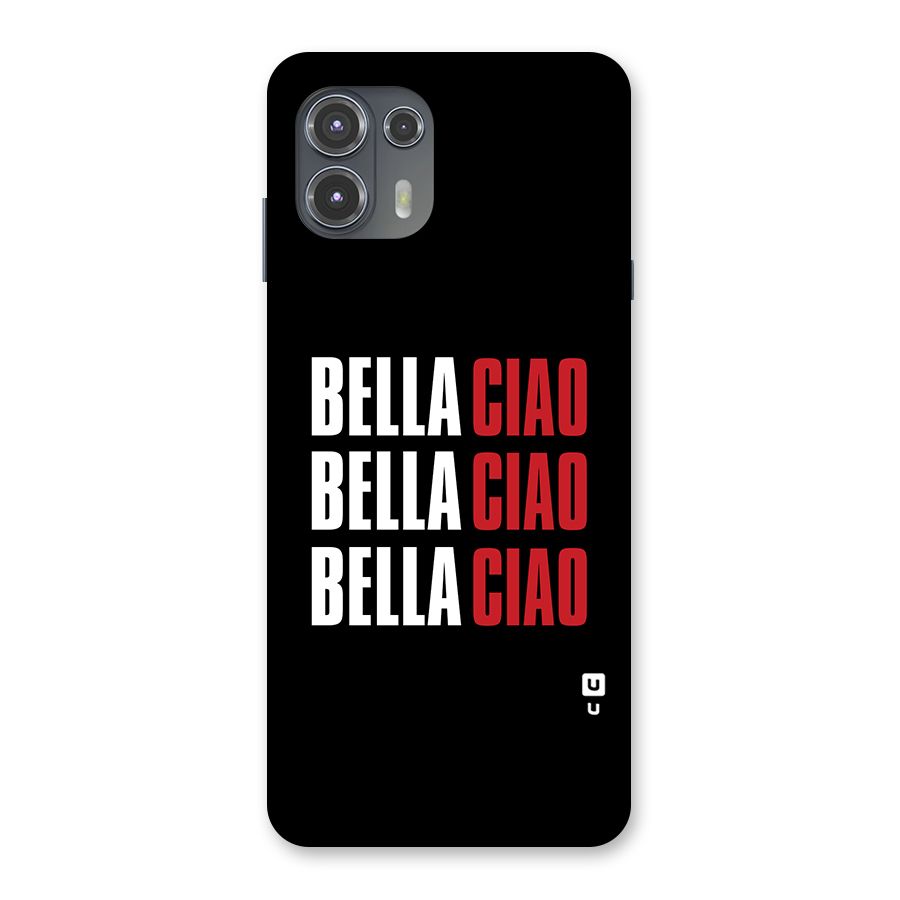 Bella Ciao Bella Ciao Bella Ciao Back Case for Motorola Edge 20 Fusion