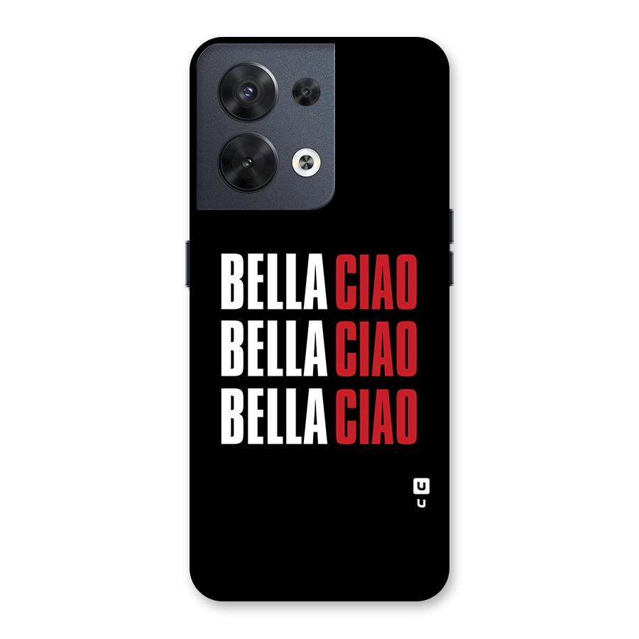 Bella Ciao Bella Ciao Bella Ciao Back Case for Oppo Reno8 5G