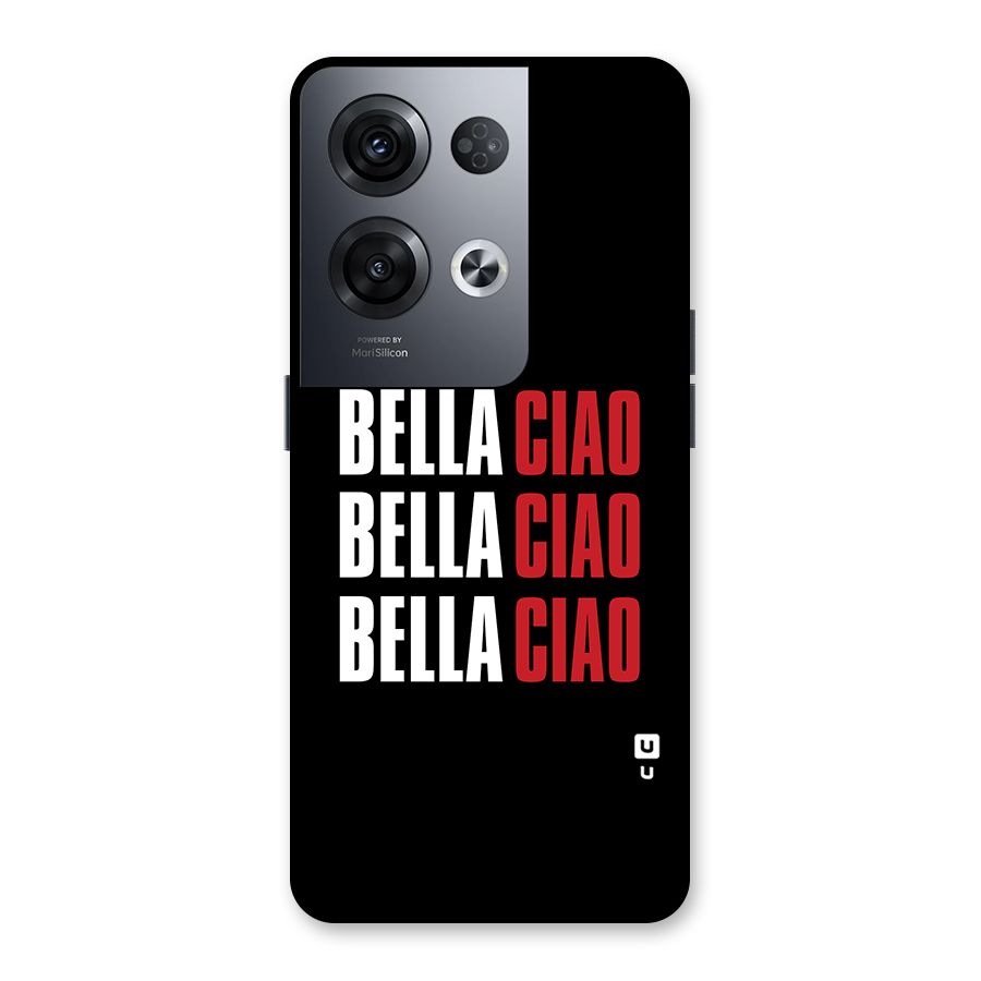 Bella Ciao Bella Ciao Bella Ciao Back Case for Oppo Reno8 Pro 5G