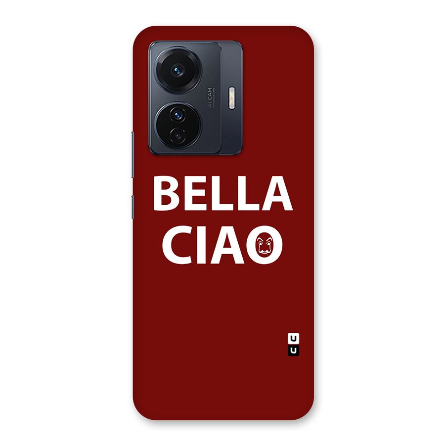Bella Ciao Typography Art Back Case for Vivo T1 Pro