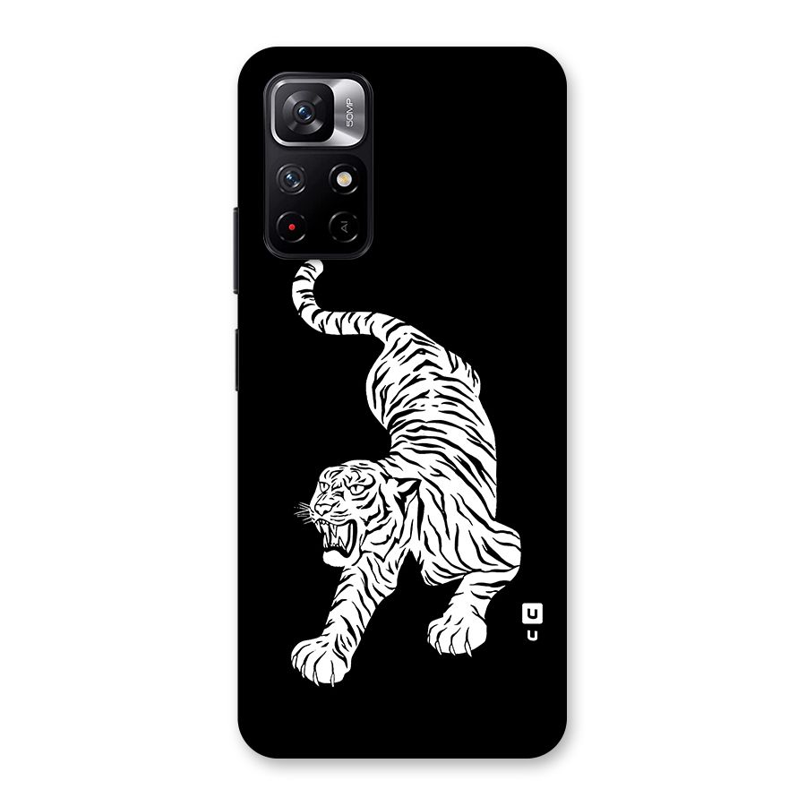 Bengal Tiger Stencil Art Back Case for Redmi Note 11T 5G