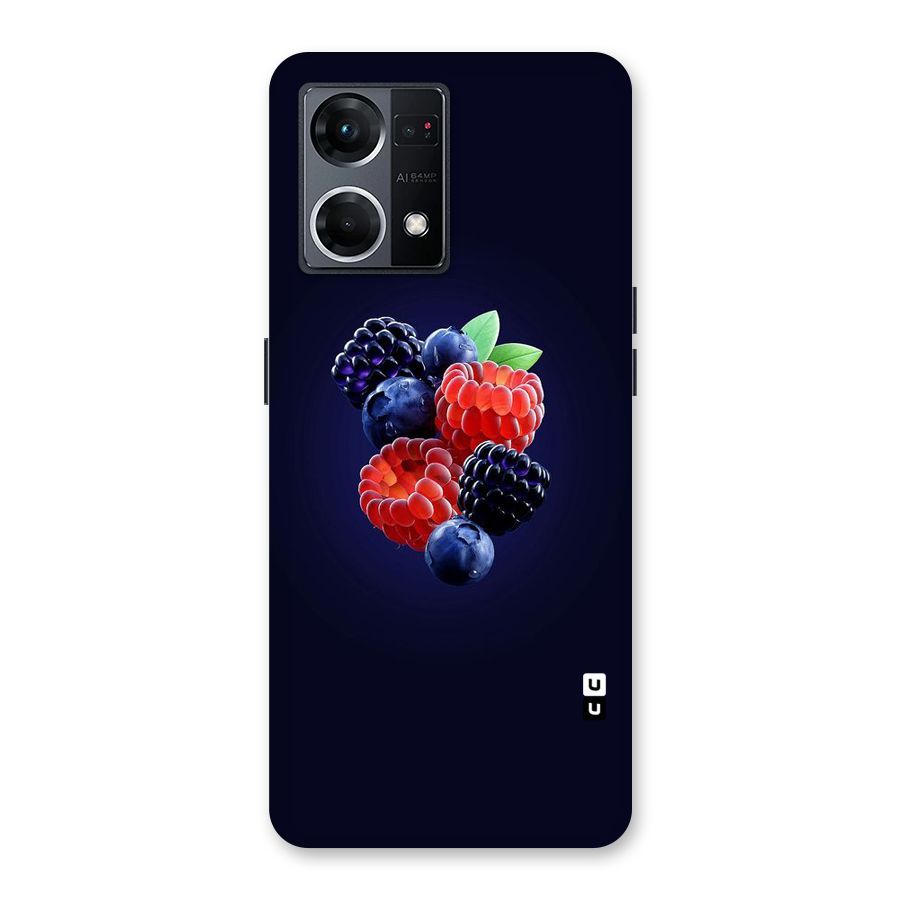 Berry Blast Glass Back Case for Oppo F21 Pro 5G