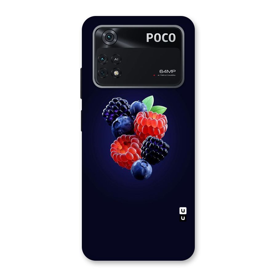 Berry Blast Back Case for Poco M4 Pro 4G