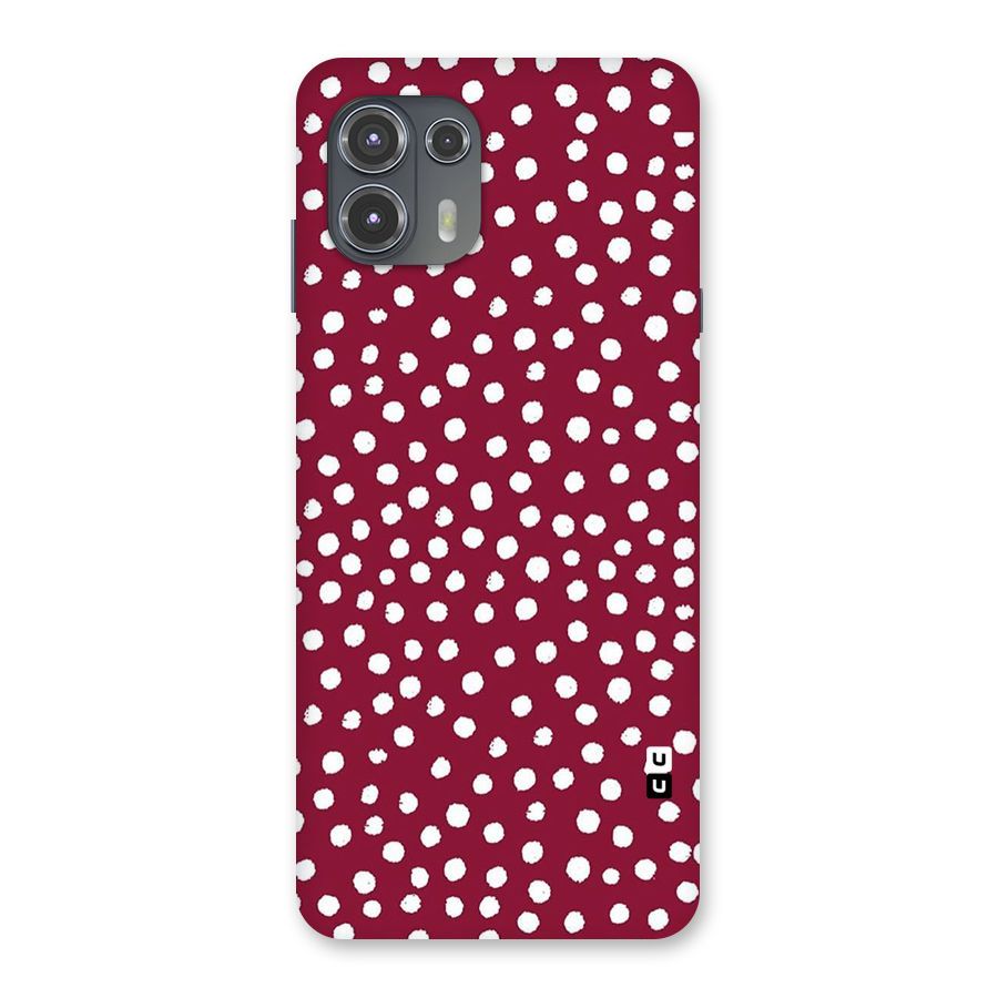 Best Dots Pattern Back Case for Motorola Edge 20 Fusion