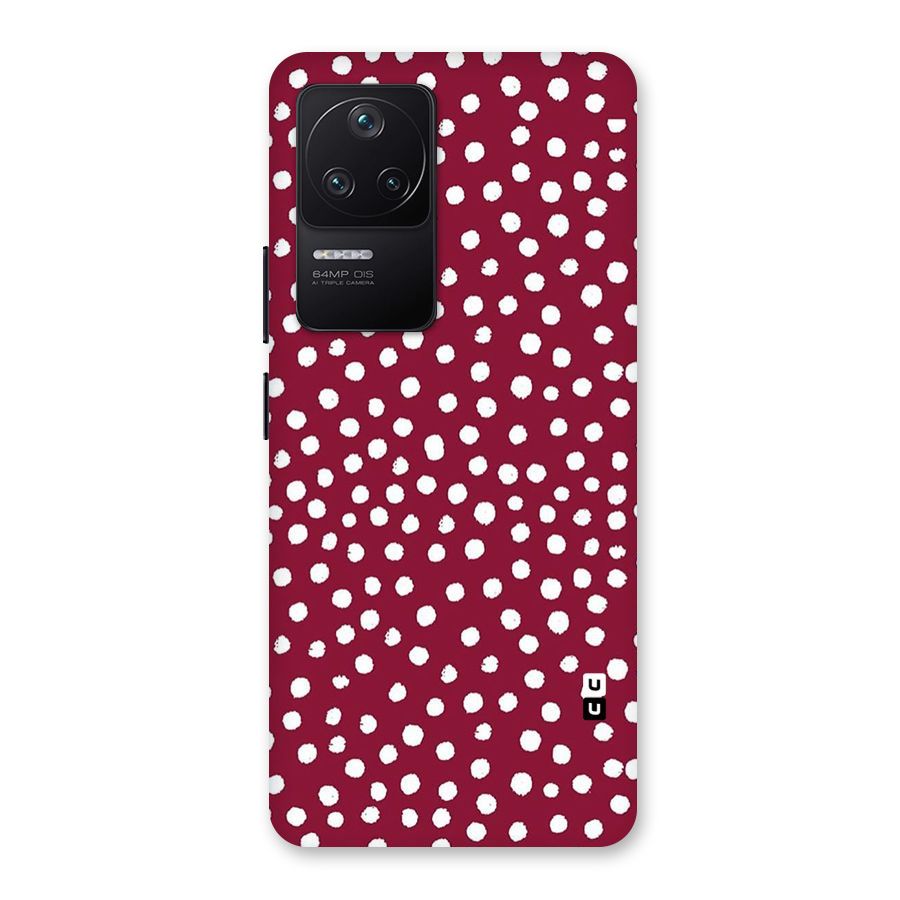 Best Dots Pattern Back Case for Poco F4 5G