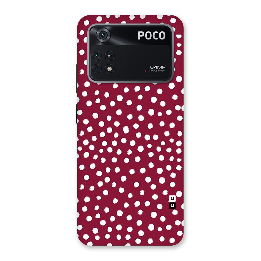 Best Dots Pattern Back Case for Poco M4 Pro 4G