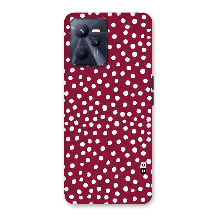 Best Dots Pattern Back Case for Realme C35