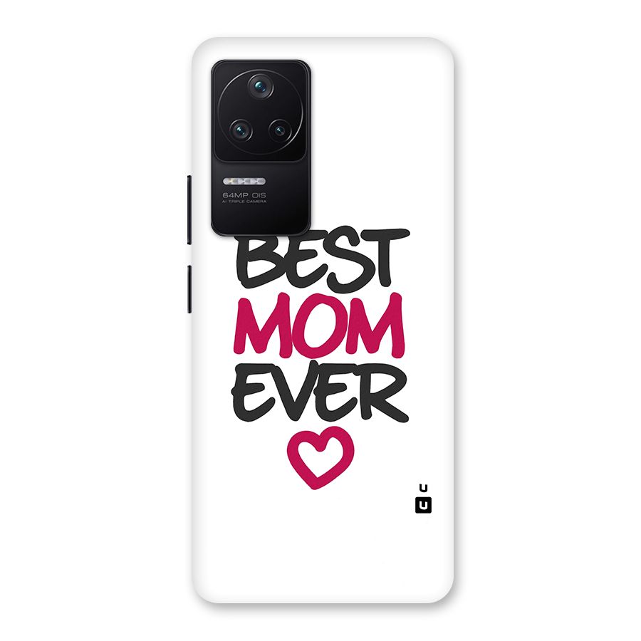 Best Mom Ever Back Case for Poco F4 5G