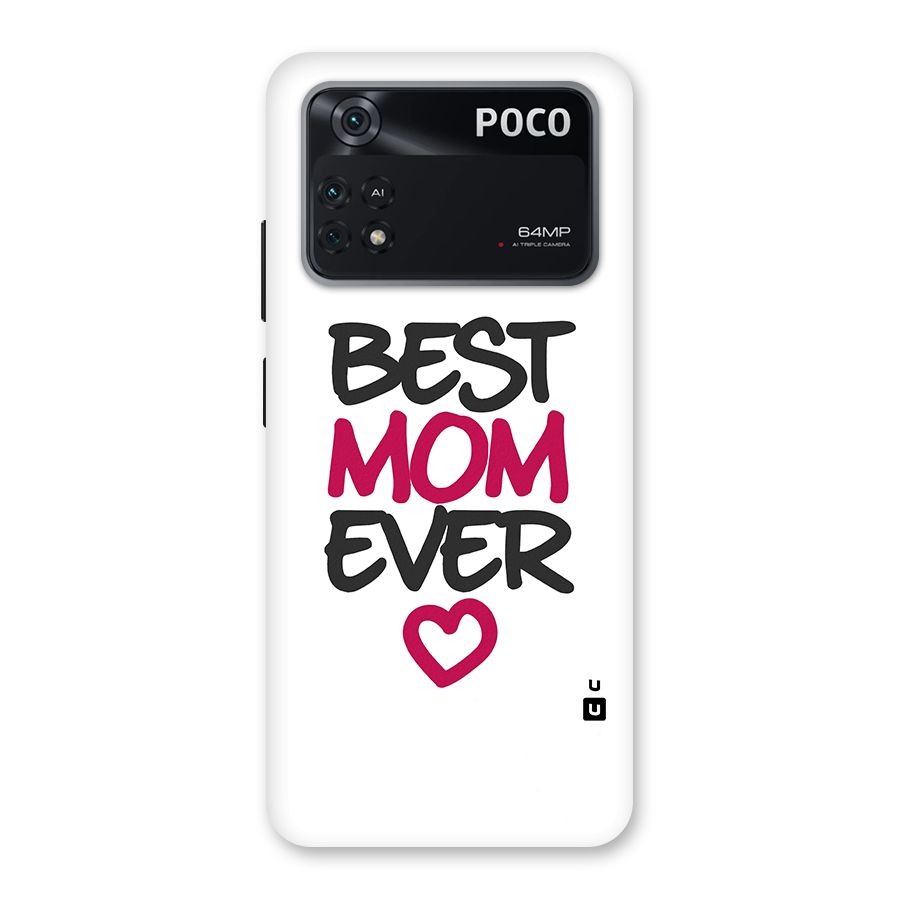 Best Mom Ever Back Case for Poco M4 Pro 4G