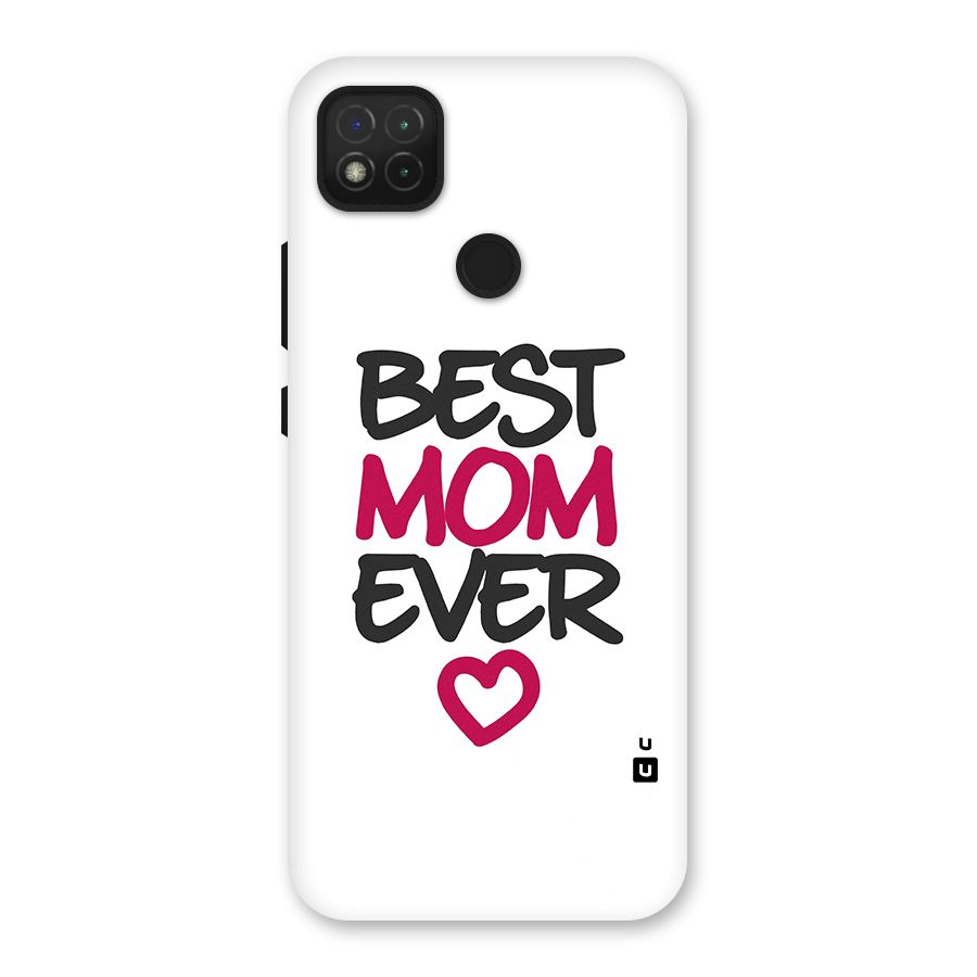 Best Mom Ever Back Case for Redmi 9 Activ