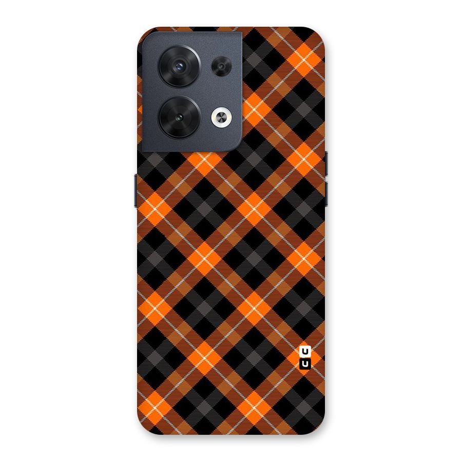 Best Textile Pattern Back Case for Oppo Reno8 5G