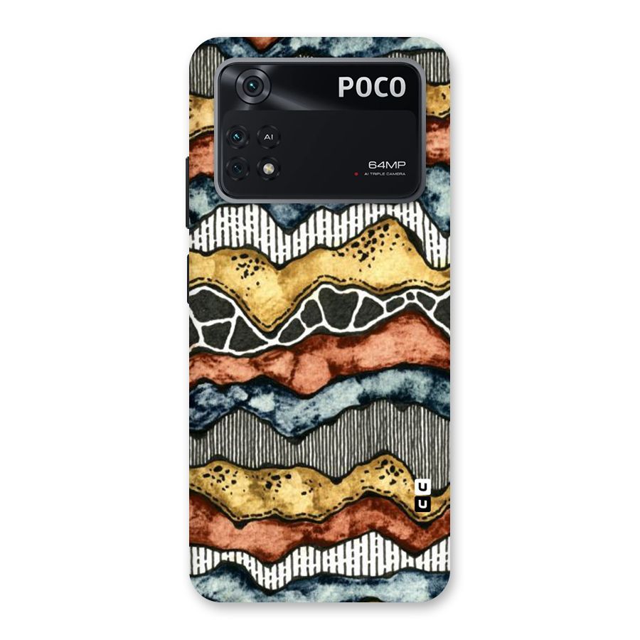 Best Texture Pattern Back Case for Poco M4 Pro 4G