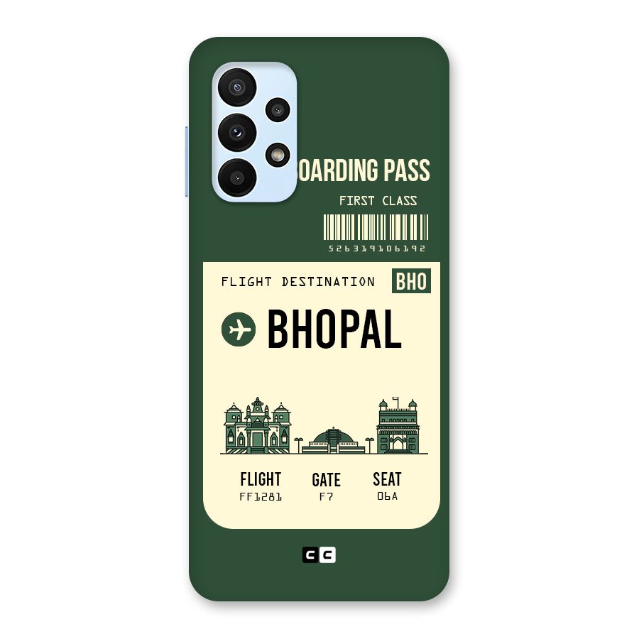 Bhopal Boarding Pass Back Case for Galaxy A23
