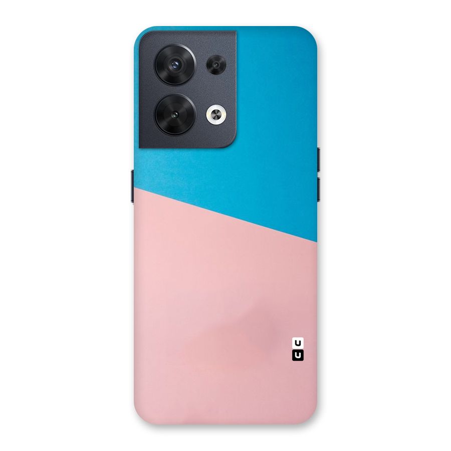 Bicolor Design Back Case for Oppo Reno8 5G
