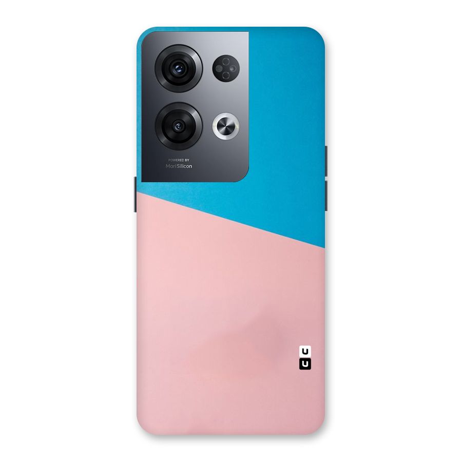 Bicolor Design Back Case for Oppo Reno8 Pro 5G