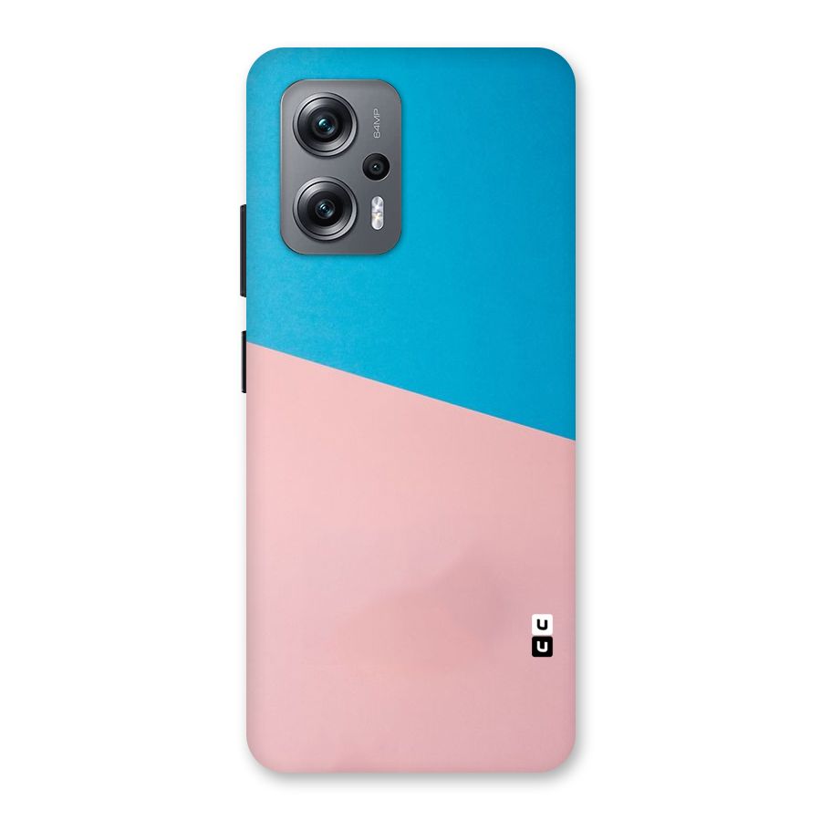Bicolor Design Back Case for Redmi K50i
