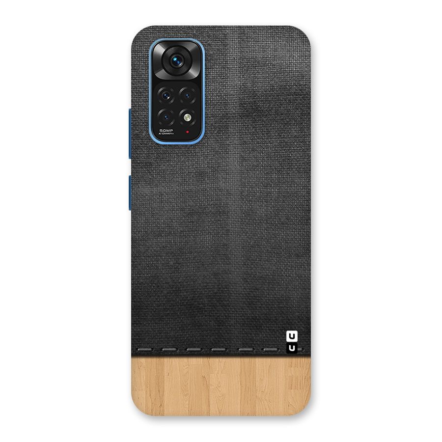 Bicolor Wood Texture Back Case for Redmi Note 11