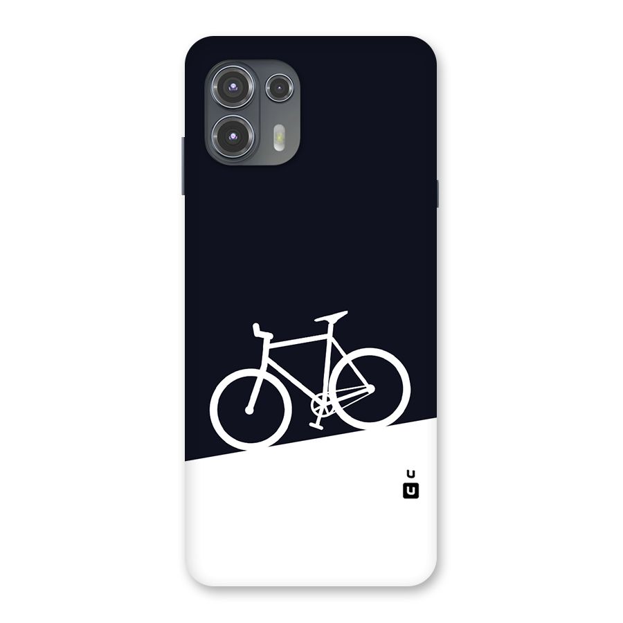 Bicycle Minimal Art Back Case for Motorola Edge 20 Fusion