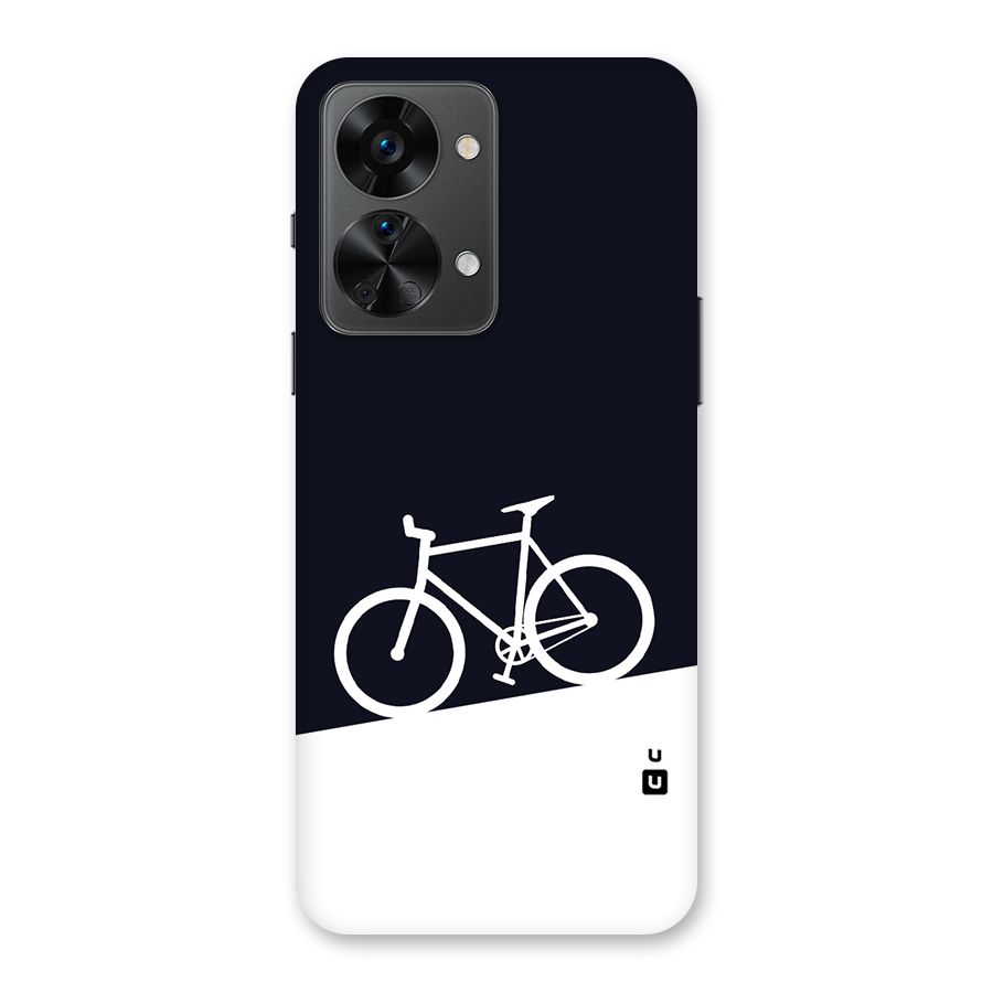 Bicycle Minimal Art Back Case for OnePlus Nord 2T