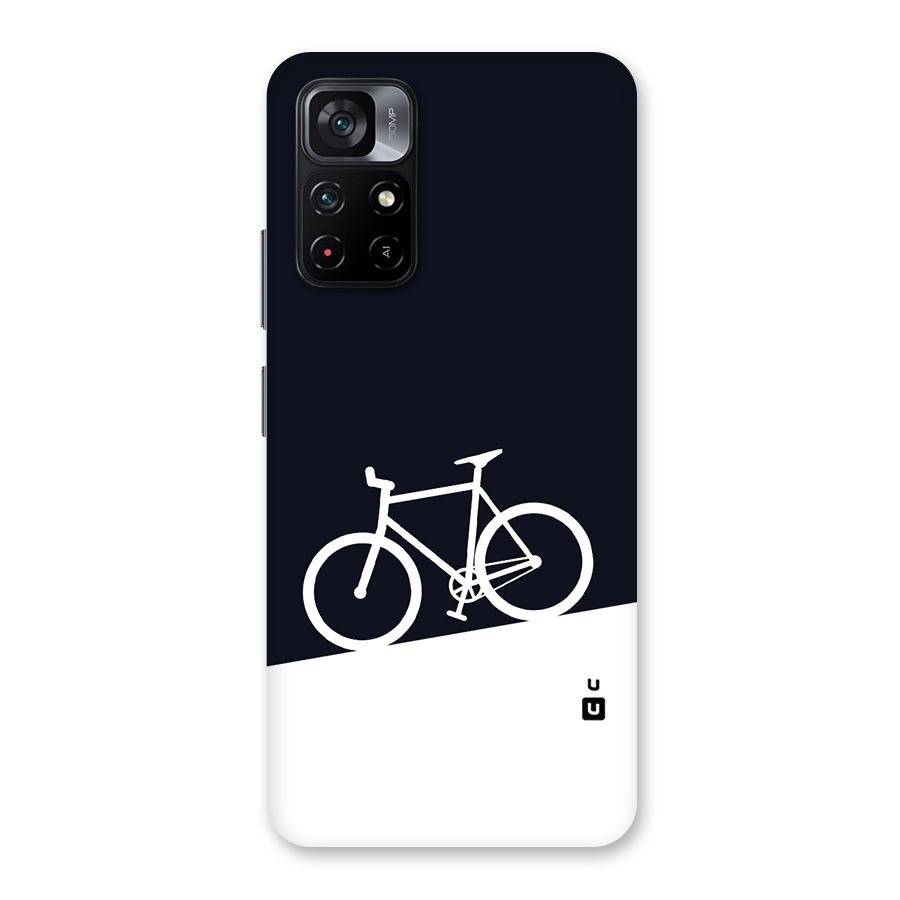 Bicycle Minimal Art Back Case for Poco M4 Pro 5G
