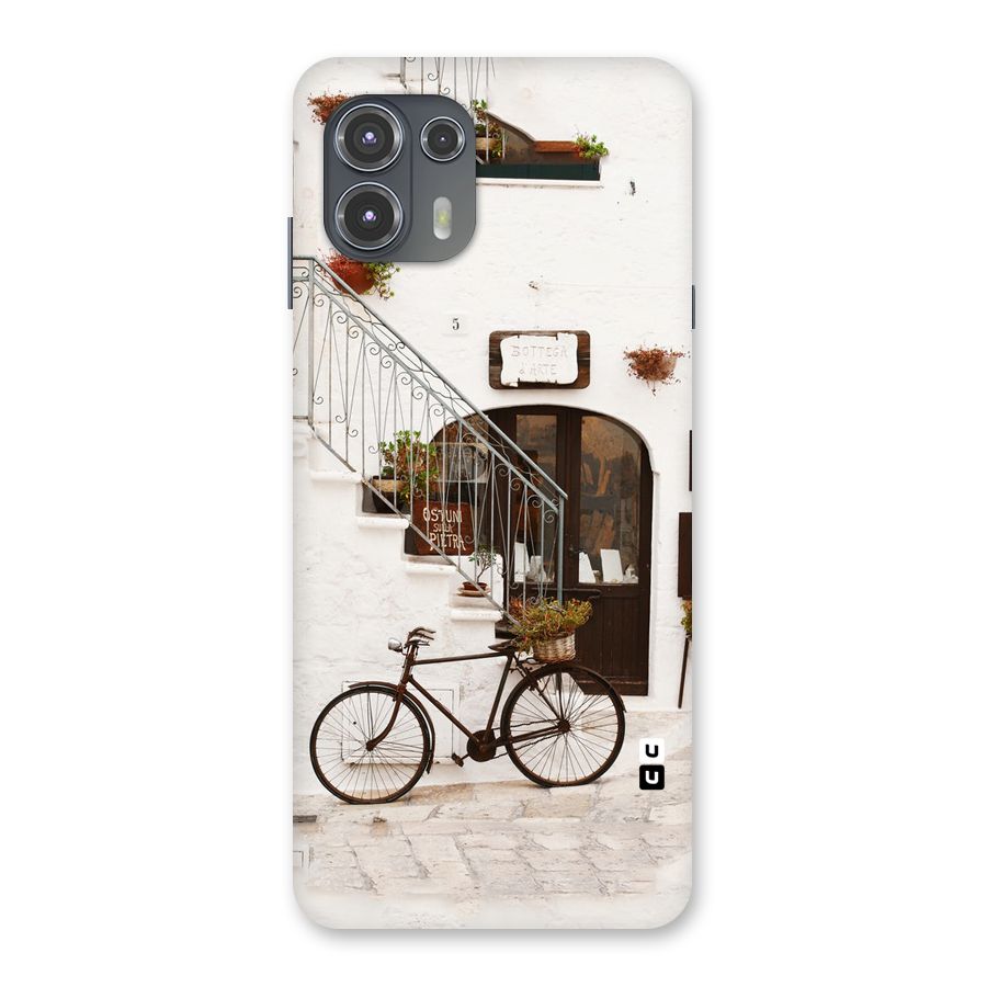 Bicycle Wall Back Case for Motorola Edge 20 Fusion