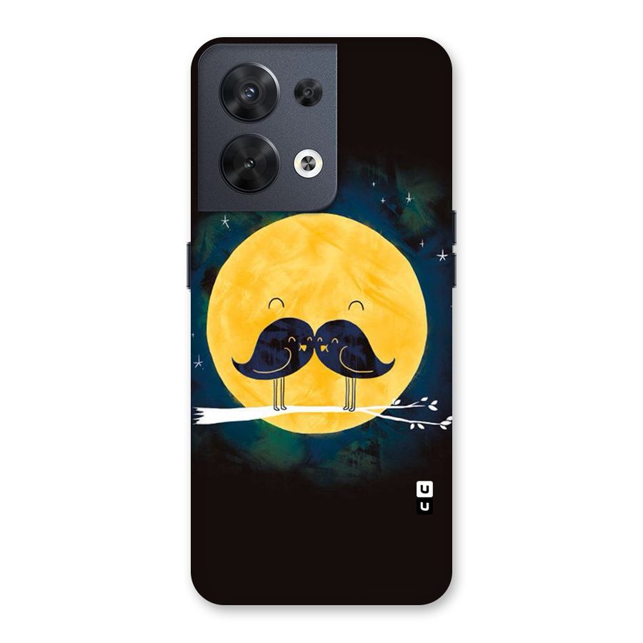 Bird Moustache Back Case for Oppo Reno8 5G