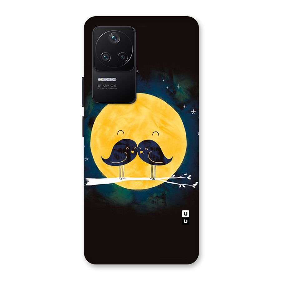 Bird Moustache Back Case for Poco F4 5G
