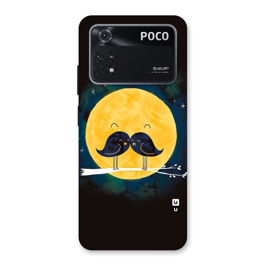 Bird Moustache Back Case for Poco M4 Pro 4G