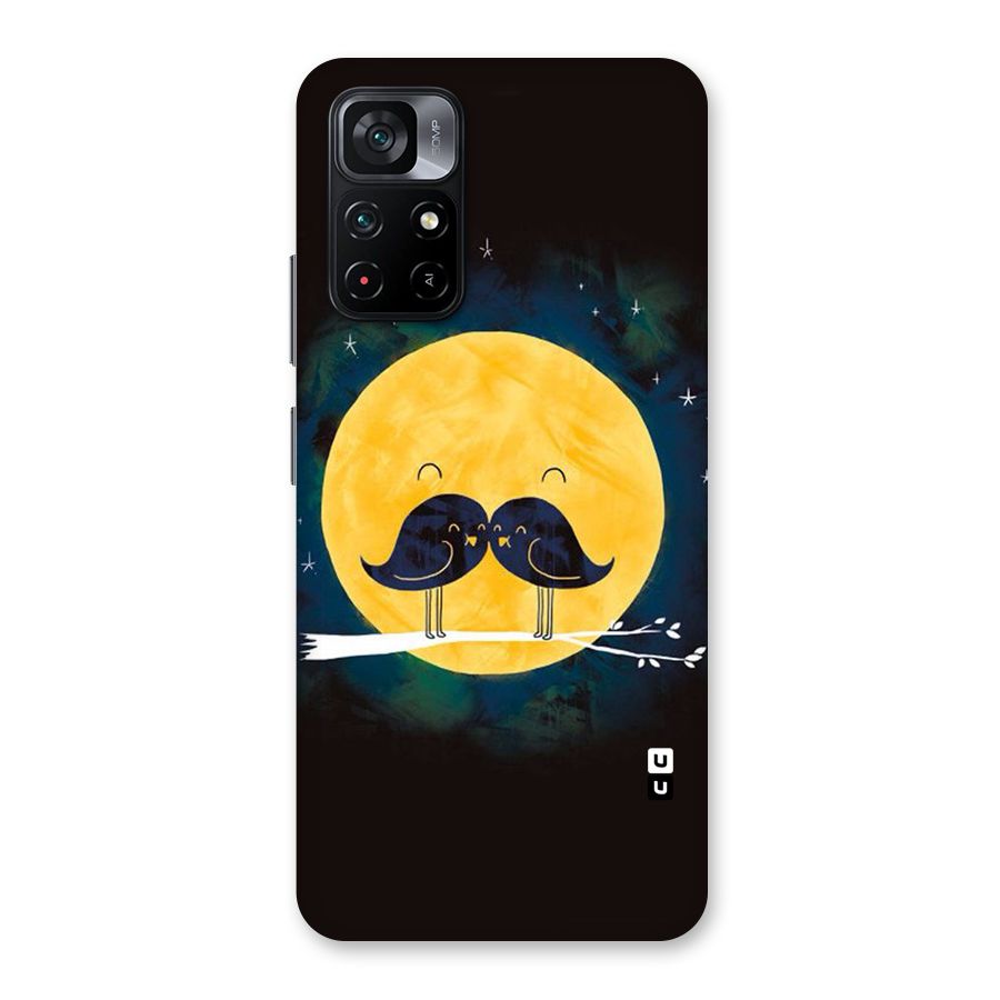 Bird Moustache Back Case for Poco M4 Pro 5G