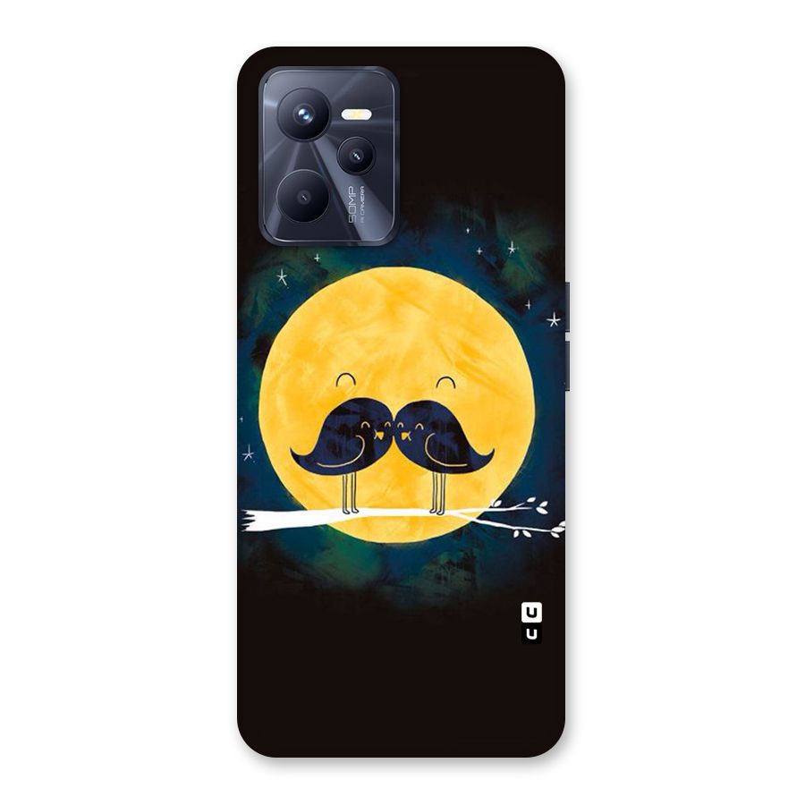 Bird Moustache Back Case for Realme C35