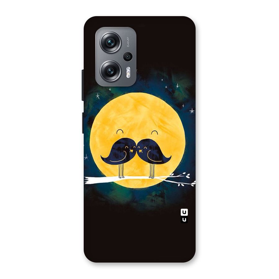 Bird Moustache Back Case for Redmi K50i