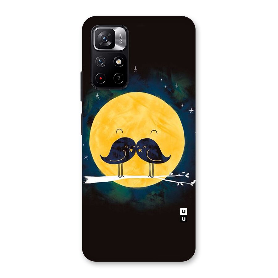Bird Moustache Back Case for Redmi Note 11T 5G