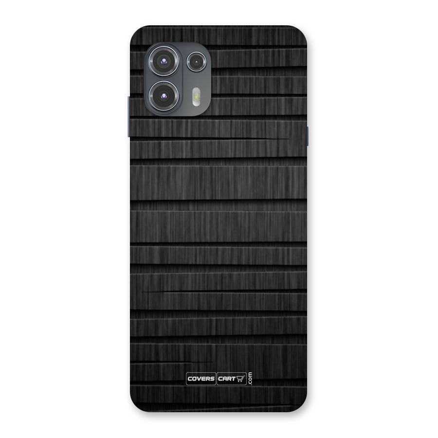 Black Abstract Back Case for Motorola Edge 20 Fusion