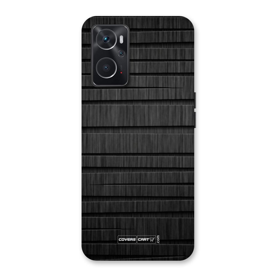 Black Abstract Back Case for Oppo K10 4G