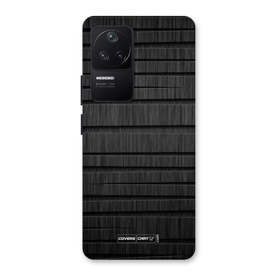 Black Abstract Back Case for Poco F4 5G