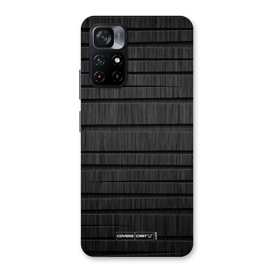 Black Abstract Back Case for Poco M4 Pro 5G