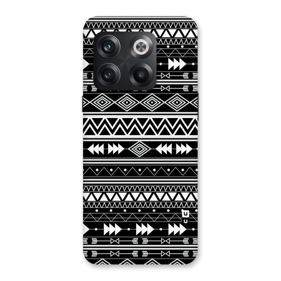 Black Aztec Creativity Back Case for OnePlus 10T