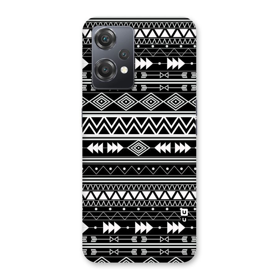 Black Aztec Creativity Back Case for OnePlus Nord CE 2 Lite 5G
