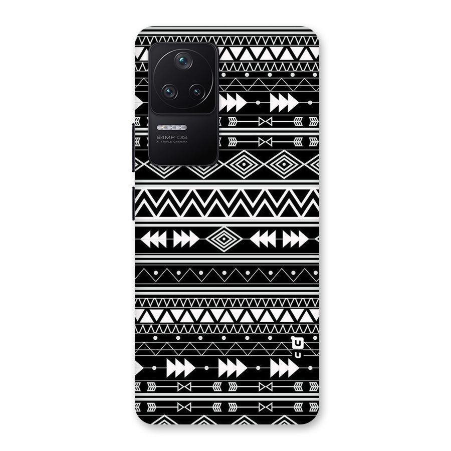 Black Aztec Creativity Back Case for Poco F4 5G