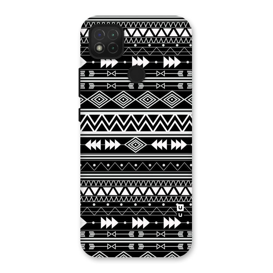 Black Aztec Creativity Back Case for Redmi 9 Activ