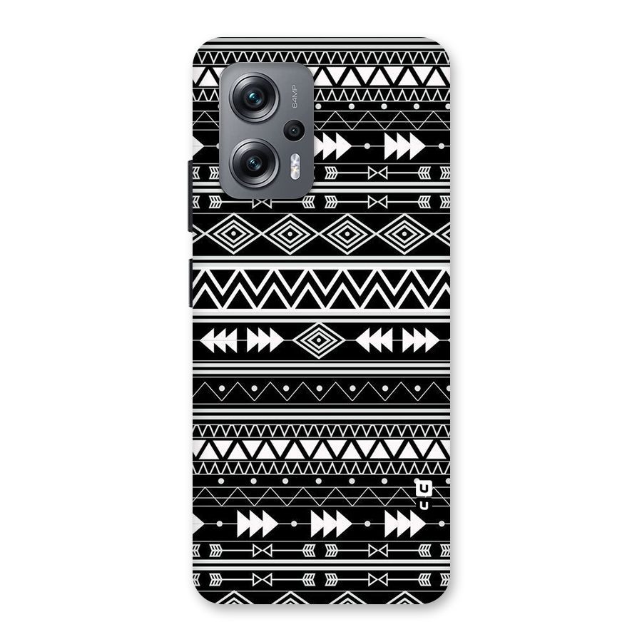 Black Aztec Creativity Back Case for Redmi K50i