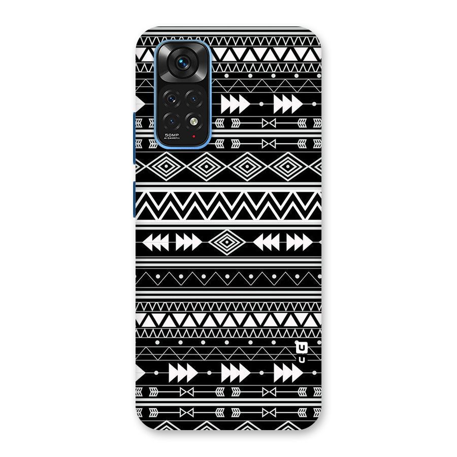 Black Aztec Creativity Back Case for Redmi Note 11S