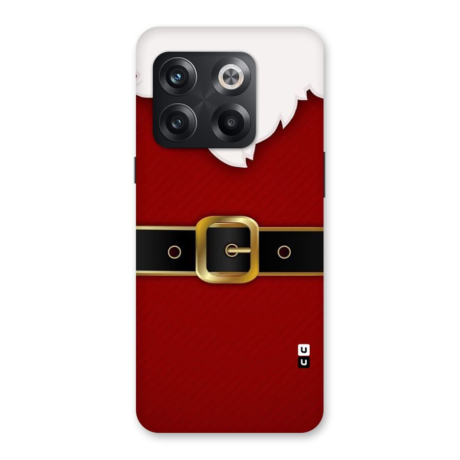 Black Belt Design Back Case for OnePlus 10T