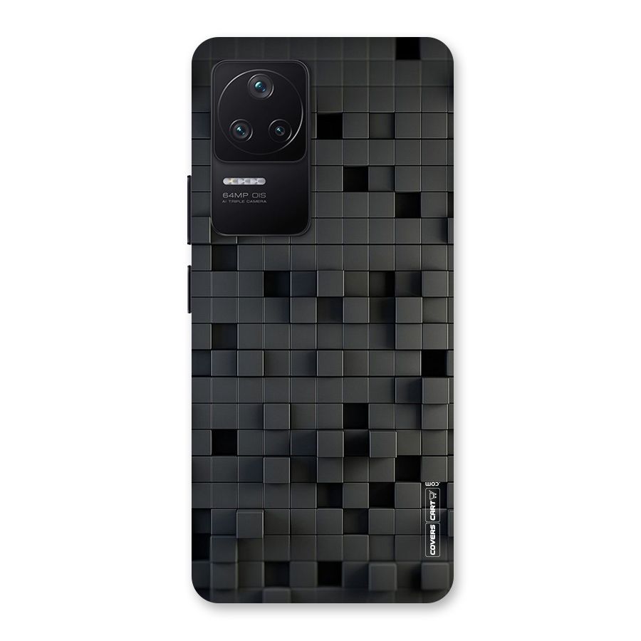 Black Bricks Back Case for Poco F4 5G